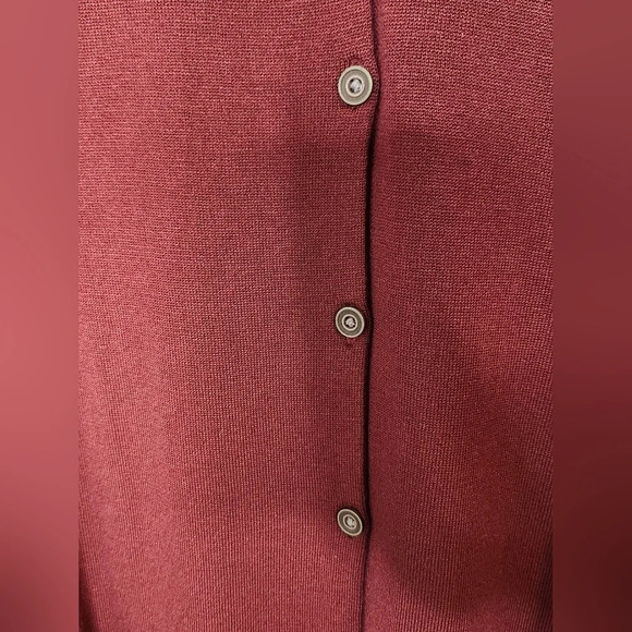 Coldwater Creek Terracotta Long‎ Sleeve Cardigan Set Women's M/L - Picture 7 of 11